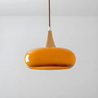 3-Light Drum Glass Island Pendant Light Modern Glass for Kitchen