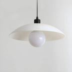Modern Black Glass Barn LED Island Pendant Light for Kitchen