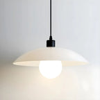 Modern Black Glass Barn LED Island Pendant Light for Kitchen