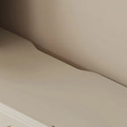 Minimalist Wooden Floating TV Stand with Lighting & Drawers