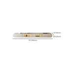 Minimalist Wooden Floating TV Stand with Lighting & Drawers