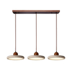 Modern Beige Stone Adjustable Pendant Light