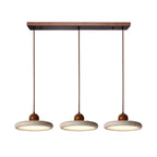 Modern Beige Stone Adjustable Pendant Light