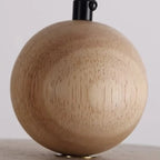 Modern Beige Stone Adjustable Pendant Light