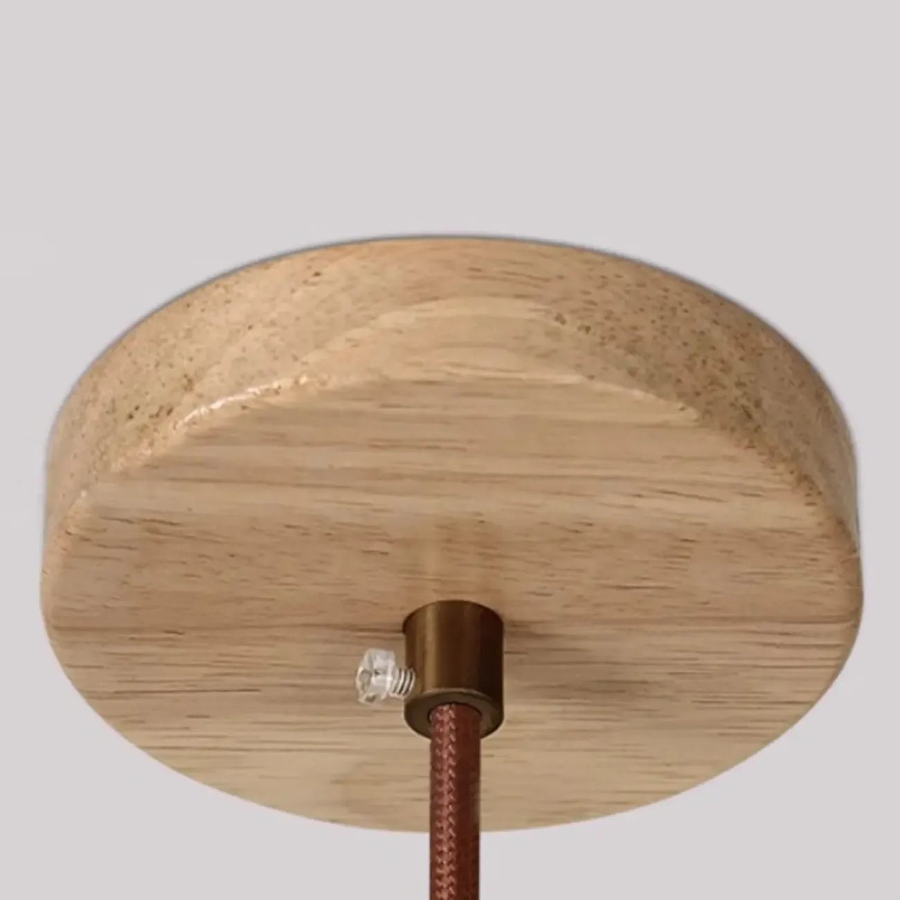 Modern Beige Stone Adjustable Pendant Light