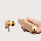 Minimalist Natural Wood Straight LED Vanity Light