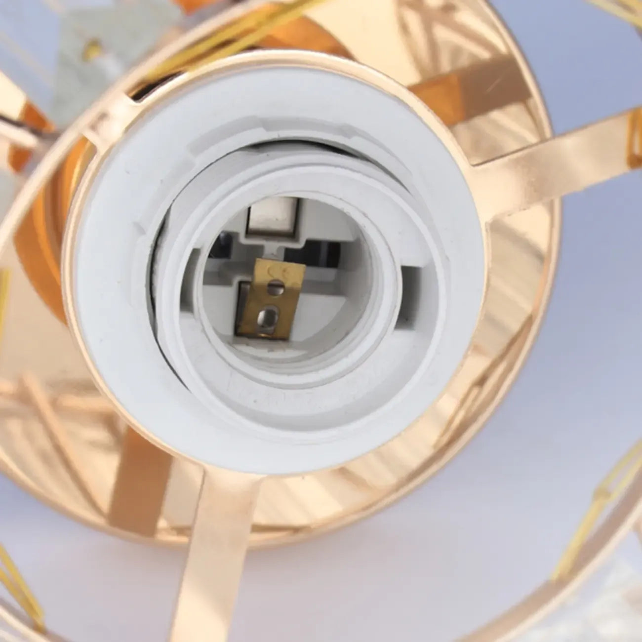 Modern Black Crystal Semi-Flush Ceiling Light Fixture for Aisle