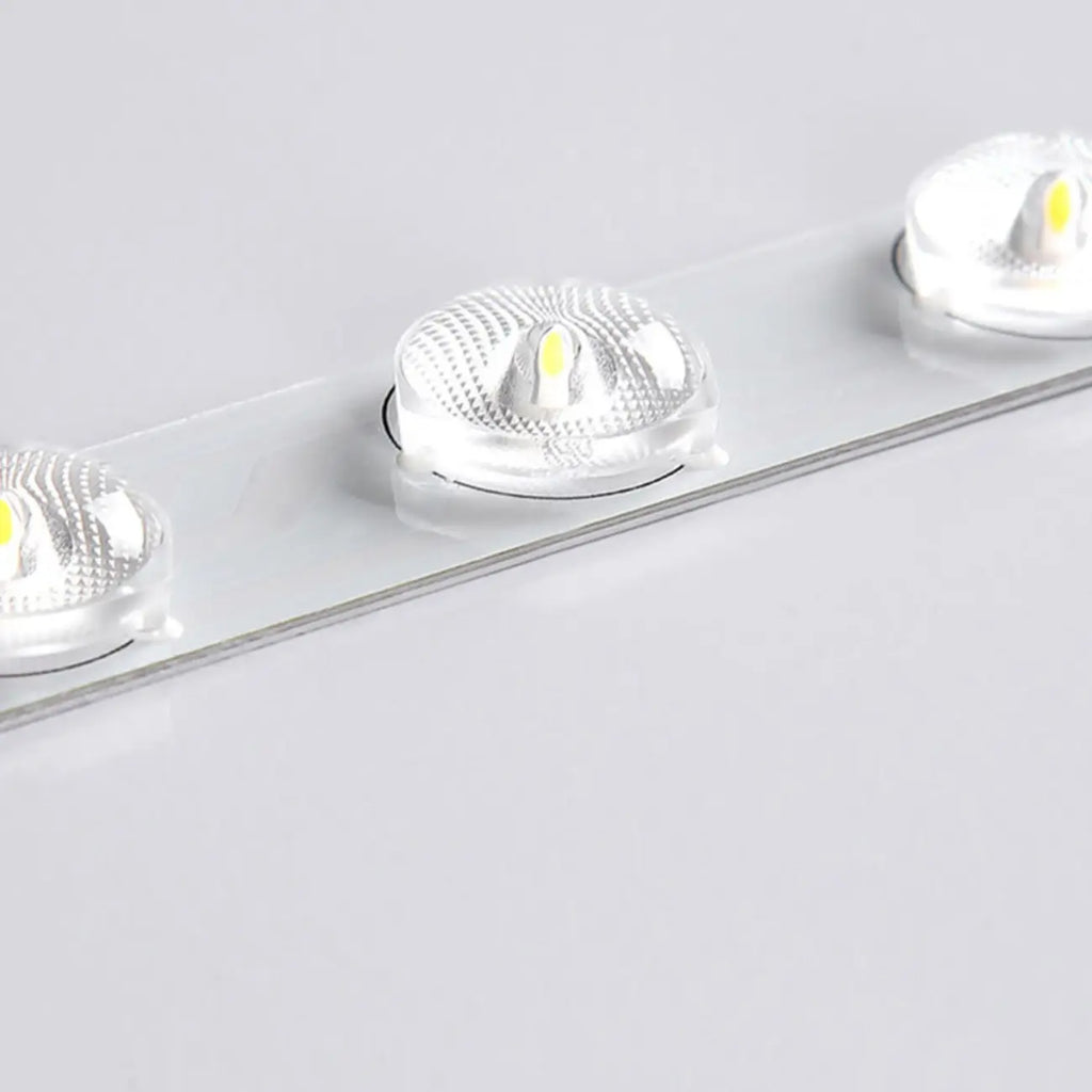 Walnut Wood Floral LED Flush Mount Ceiling Light