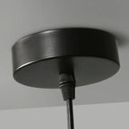 Modern Black Globe Glass Island Pendant Light for Kitchen