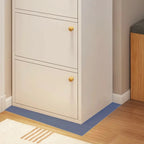 5-Tier Modern Oak Entryway Shoe Cabinet with Doors