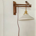 Minimalist Swing Arm Wall Mount Light for Interior Spaces