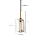 Modern Glass Globe Pendant Light with Adjustable Cord for Dining