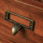 Elegant Freestanding Wooden Display Cabinet with Drawers