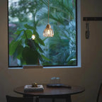Adjustable Flower Glass Pendant Light for Dinning Areas
