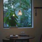 Adjustable Flower Glass Pendant Light for Dinning Areas