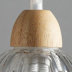 Adjustable Flower Glass Pendant Light for Dinning Areas