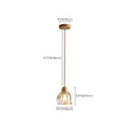 Adjustable Flower Glass Pendant Light for Dinning Areas