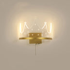 Dimmable Moon Astronaut LED Wall Sconce for Bedside Light