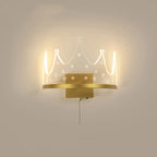 Dimmable Moon Astronaut LED Wall Sconce for Bedside Light