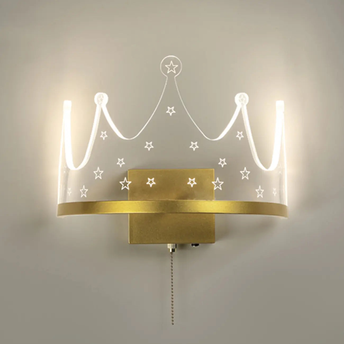 Dimmable Moon Astronaut LED Wall Sconce for Bedside Light