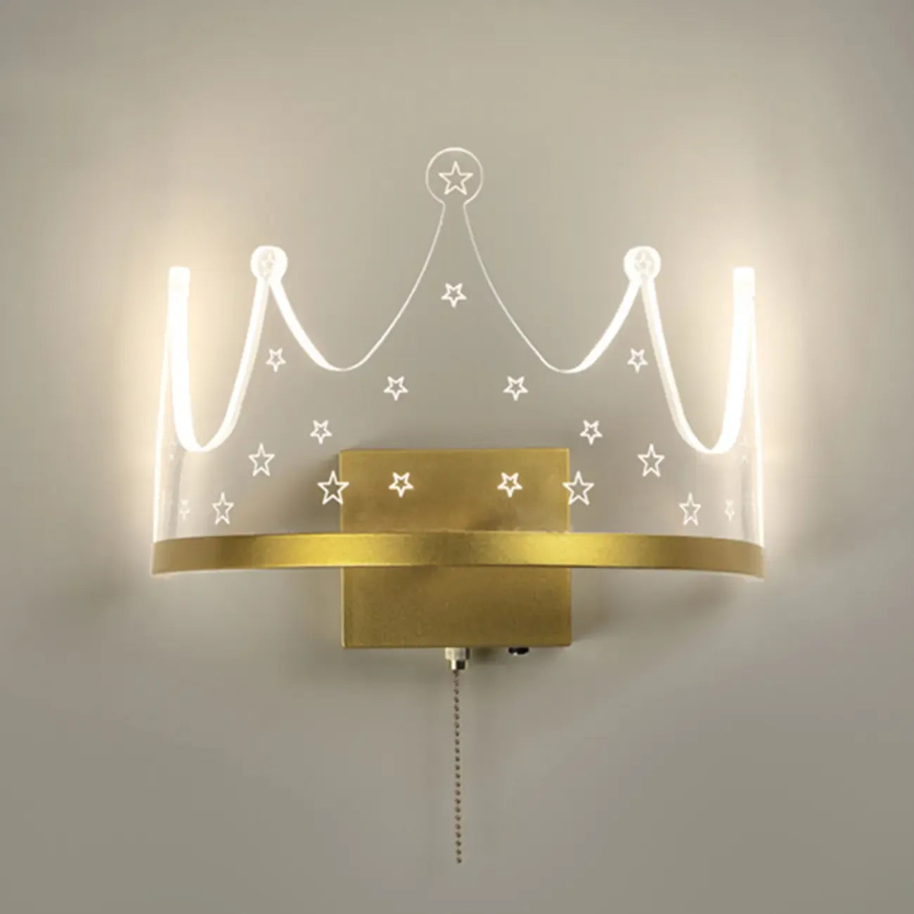 Dimmable Moon Astronaut LED Wall Sconce for Bedside Light