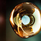 Modern Artistic Irregular Clear Shade Wall Sconce