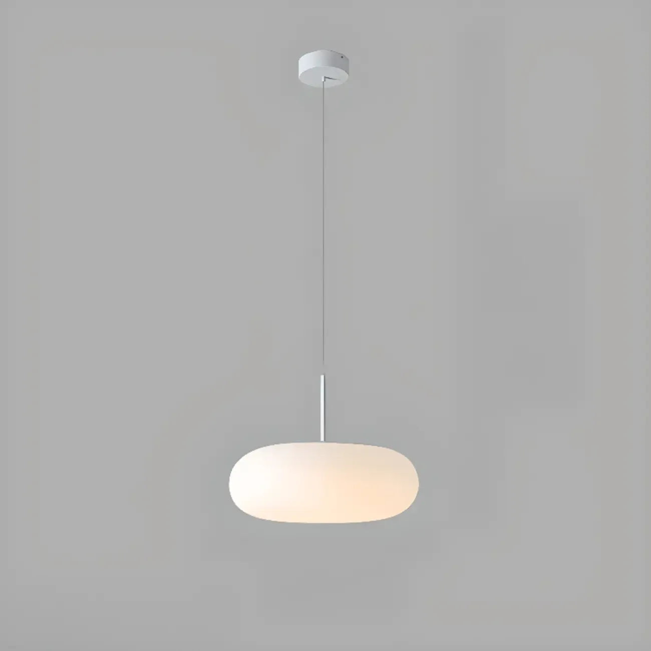 Modern Adjustable White Kitchen Pendant Light 3 Dimming LED