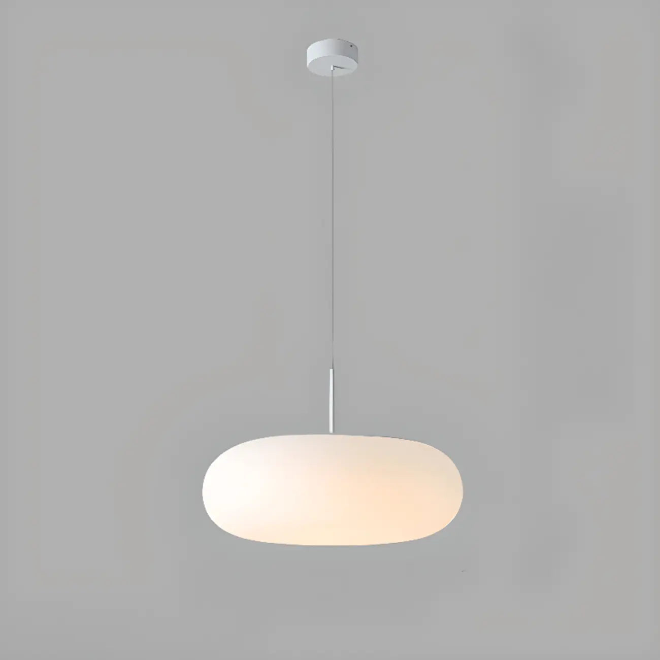 Modern Adjustable White Kitchen Pendant Light 3 Dimming LED