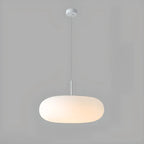 Modern Adjustable White Kitchen Pendant Light 3 Dimming LED