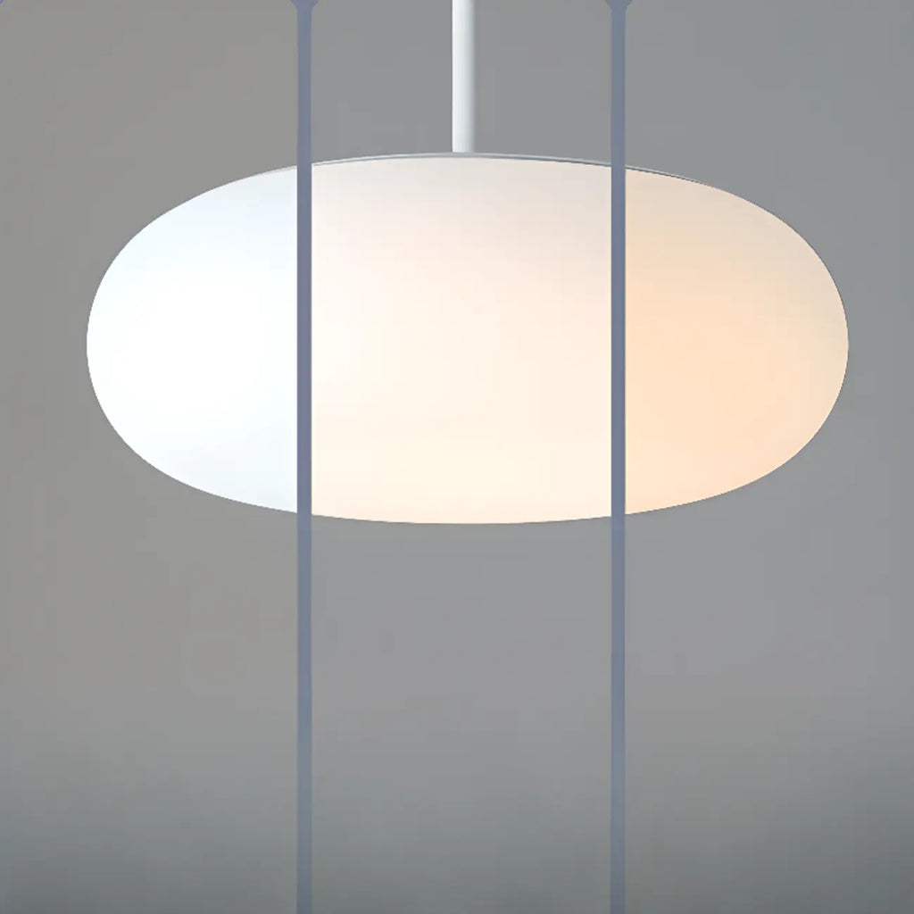Modern Adjustable White Kitchen Pendant Light 3 Dimming LED