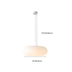 Modern Adjustable White Kitchen Pendant Light 3 Dimming LED