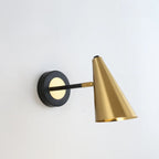 Cylinder Metal Adjustable Swing Arm Wall Light for Bedside