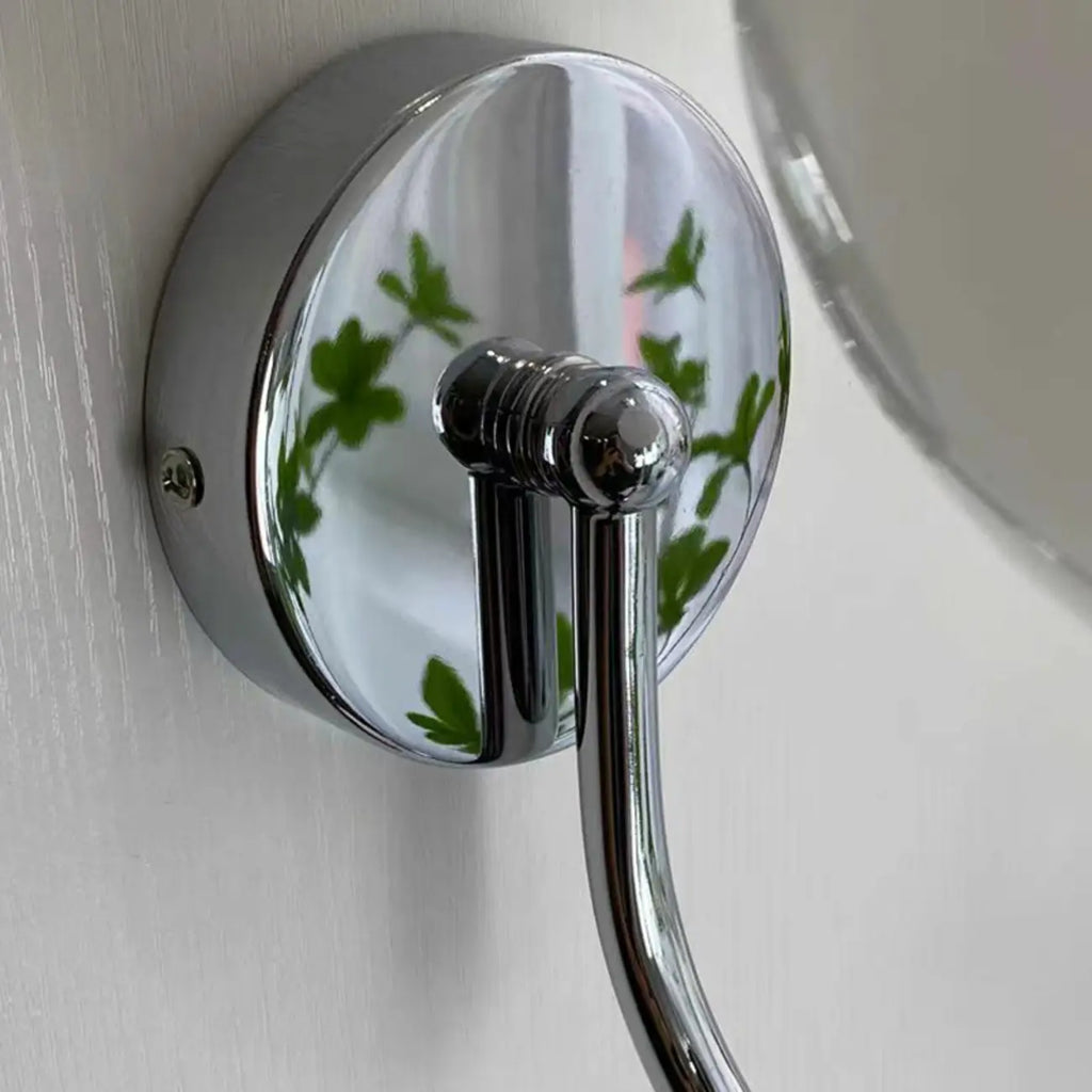 Globe Wall Sconce with Chrome Finish for Residential Use