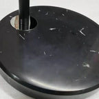 Modern Adjustable Arc Floor Lamp Drum Shade for Living Room