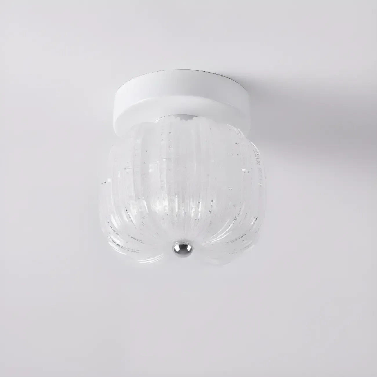 Mini Drum Shape Hallway Semi Flush Mount Ceiling Light