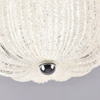 Mini Drum Shape Hallway Semi Flush Mount Ceiling Light