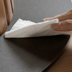 Simplistic Natural Ash Wood Round Dining Table