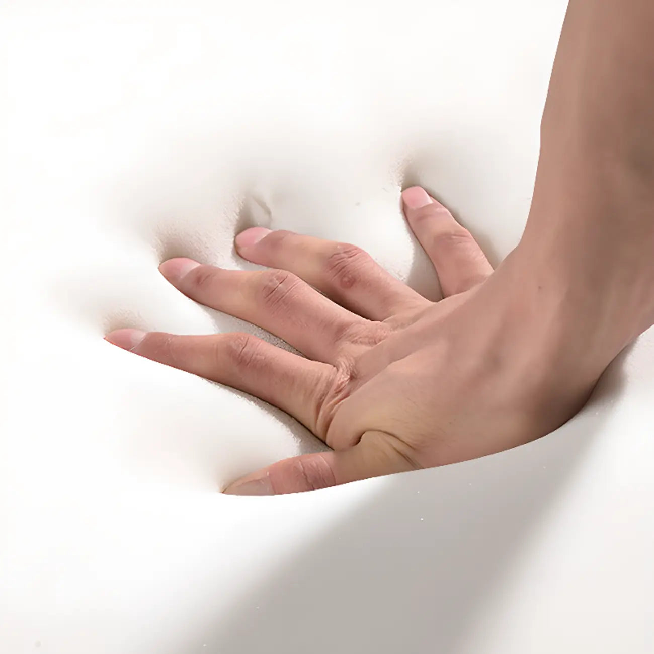 Minimalist Fabric Accent Chair with Tufted Back for Living Room