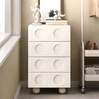 Trendy Midnight Black Lumber Storage Chest for Living Room