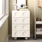 Trendy Midnight Black Lumber Storage Chest for Living Room