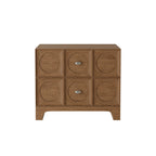 Modern Wooden Bedside Table with Stylish Drawers