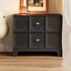 Modern Wooden Bedside Table with Stylish Drawers