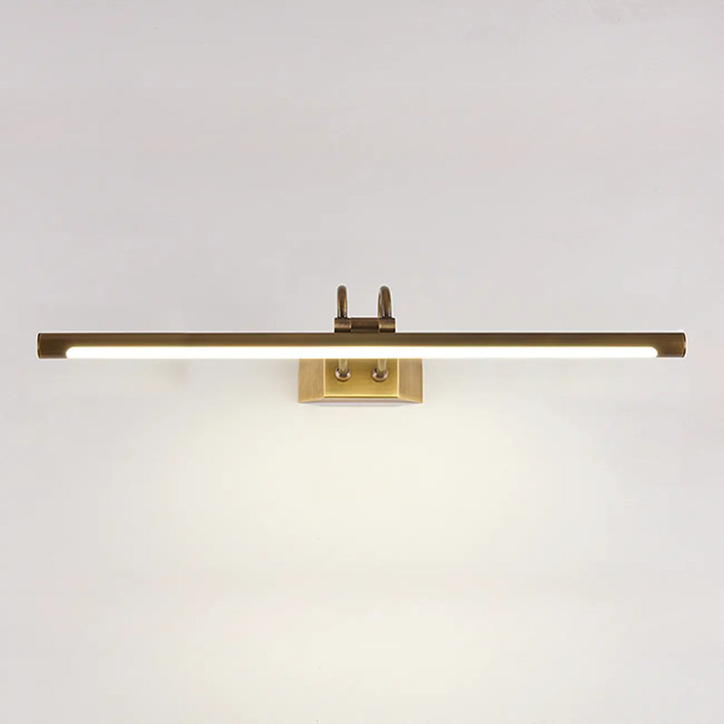 Modern Brass Tube LED Vanity Mirror Lamp Bathroom Light
