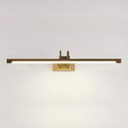 Modern Brass Tube LED Vanity Mirror Lamp Bathroom Light