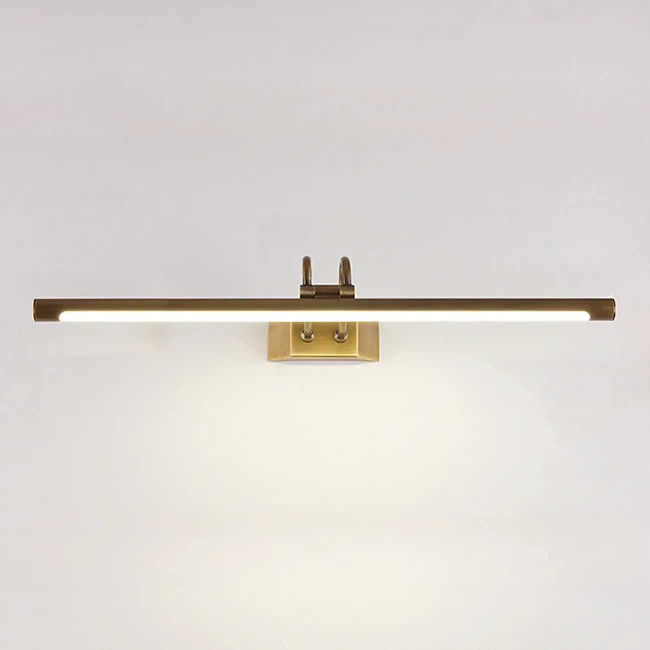 Modern Brass Tube LED Vanity Mirror Lamp Bathroom Light