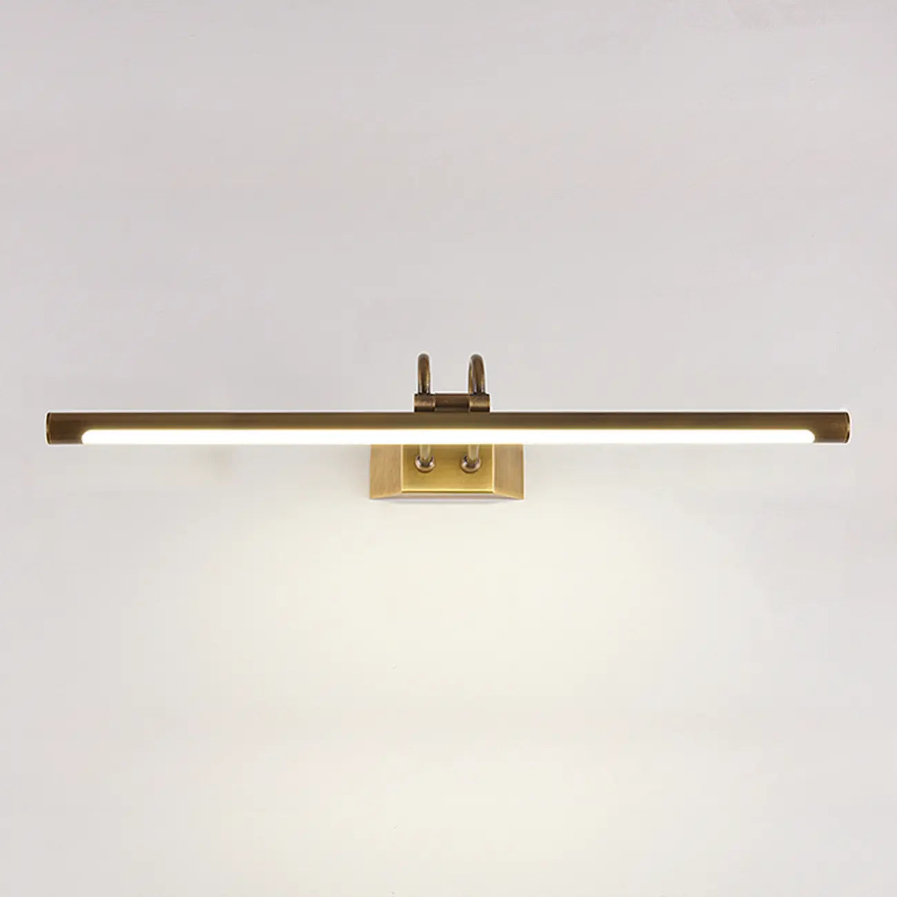 Modern Brass Tube LED Vanity Mirror Lamp Bathroom Light