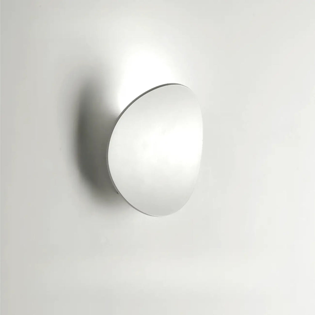 Modern Minimalist Metal Black White Wall Sconce
