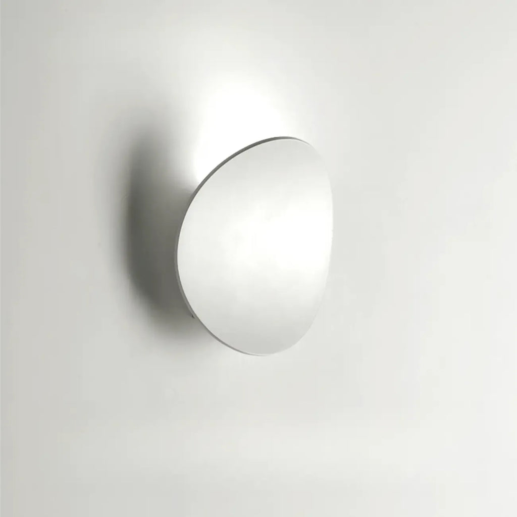 Modern Minimalist Metal Black White Wall Sconce