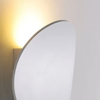 Modern Minimalist Metal Black White Wall Sconce