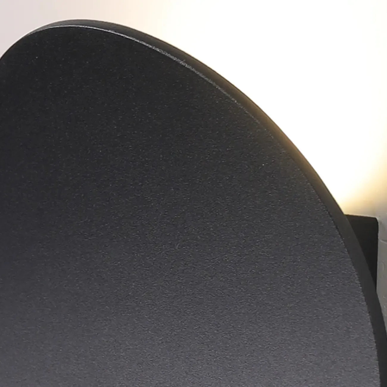 Modern Minimalist Metal Black White Wall Sconce